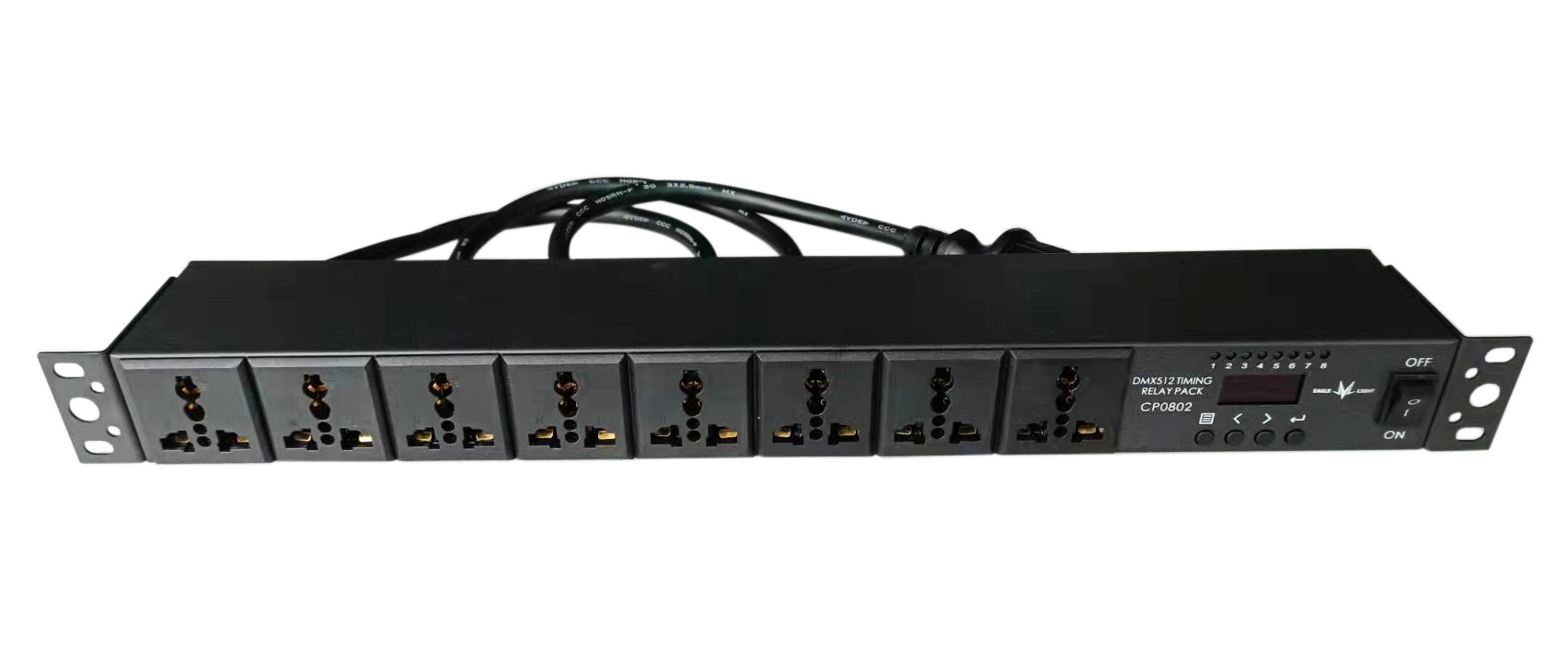 8路智能開關(guān)時序器 DMX512/RS485 接口 可遠(yuǎn)程控制